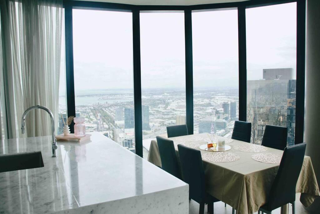 Ferienwohnung Cbd Heart｜Awe- Inspiring Heights｜Breathtaking View Melbourne City Exterior foto